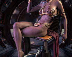 Rebel Throne - Princess Leia