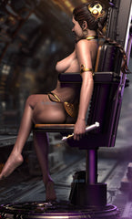 Rebel Throne - Princess Leia