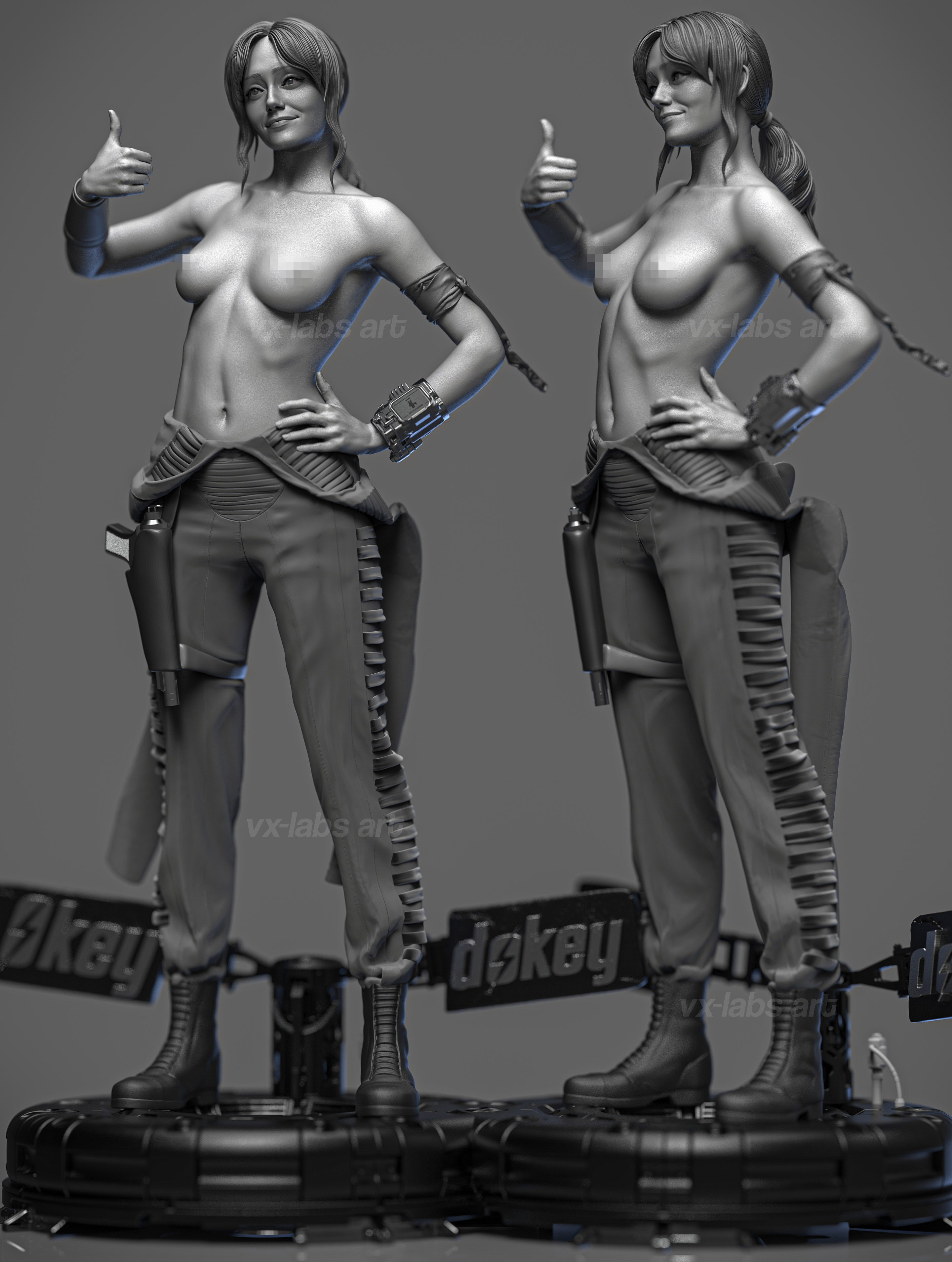 Lucy MacLean Fallout VXLabs Art Lucy MacLean Fallout VXLabs Art