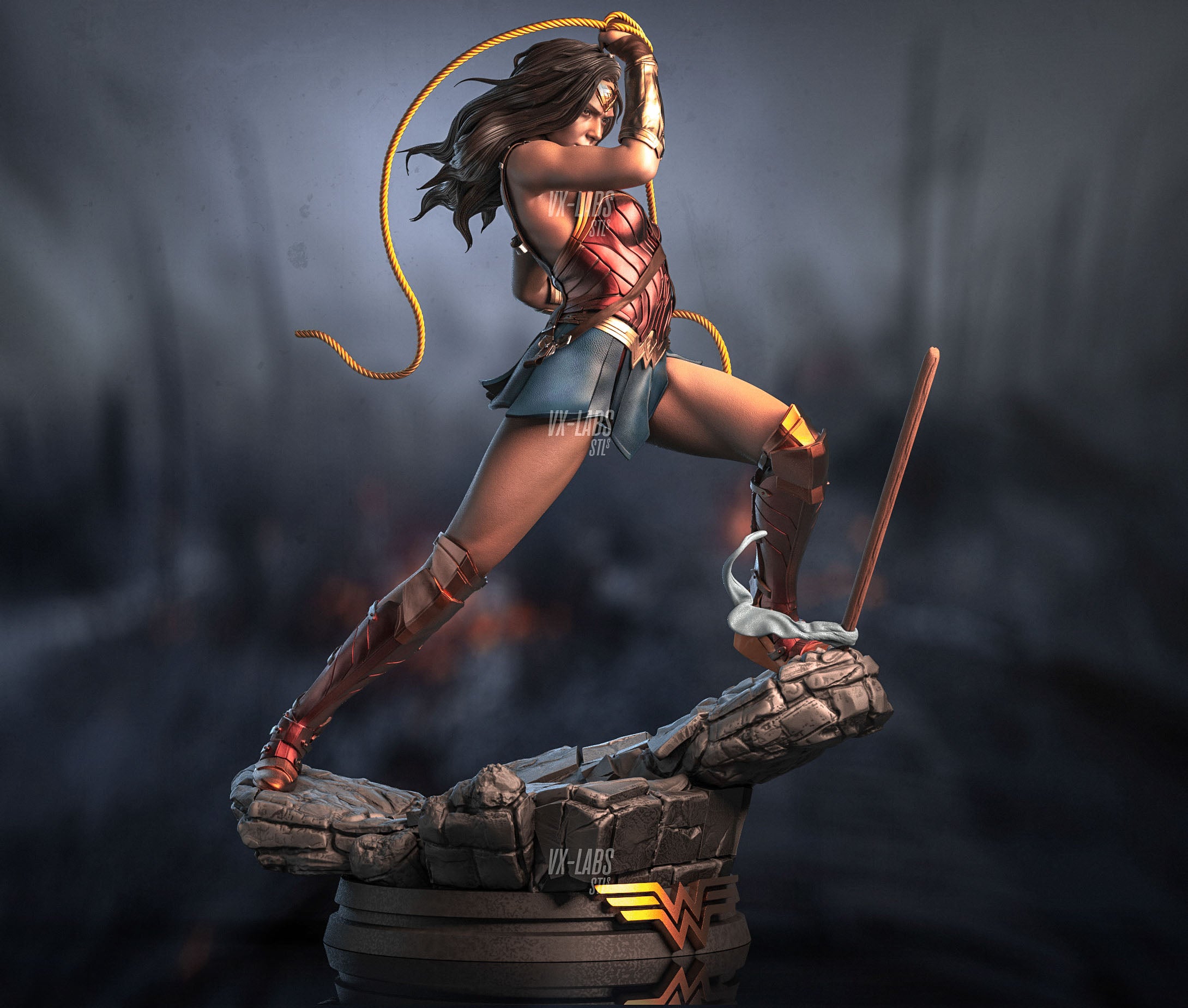 Wonder Woman Battle Mode (Movie/Adult Versions)