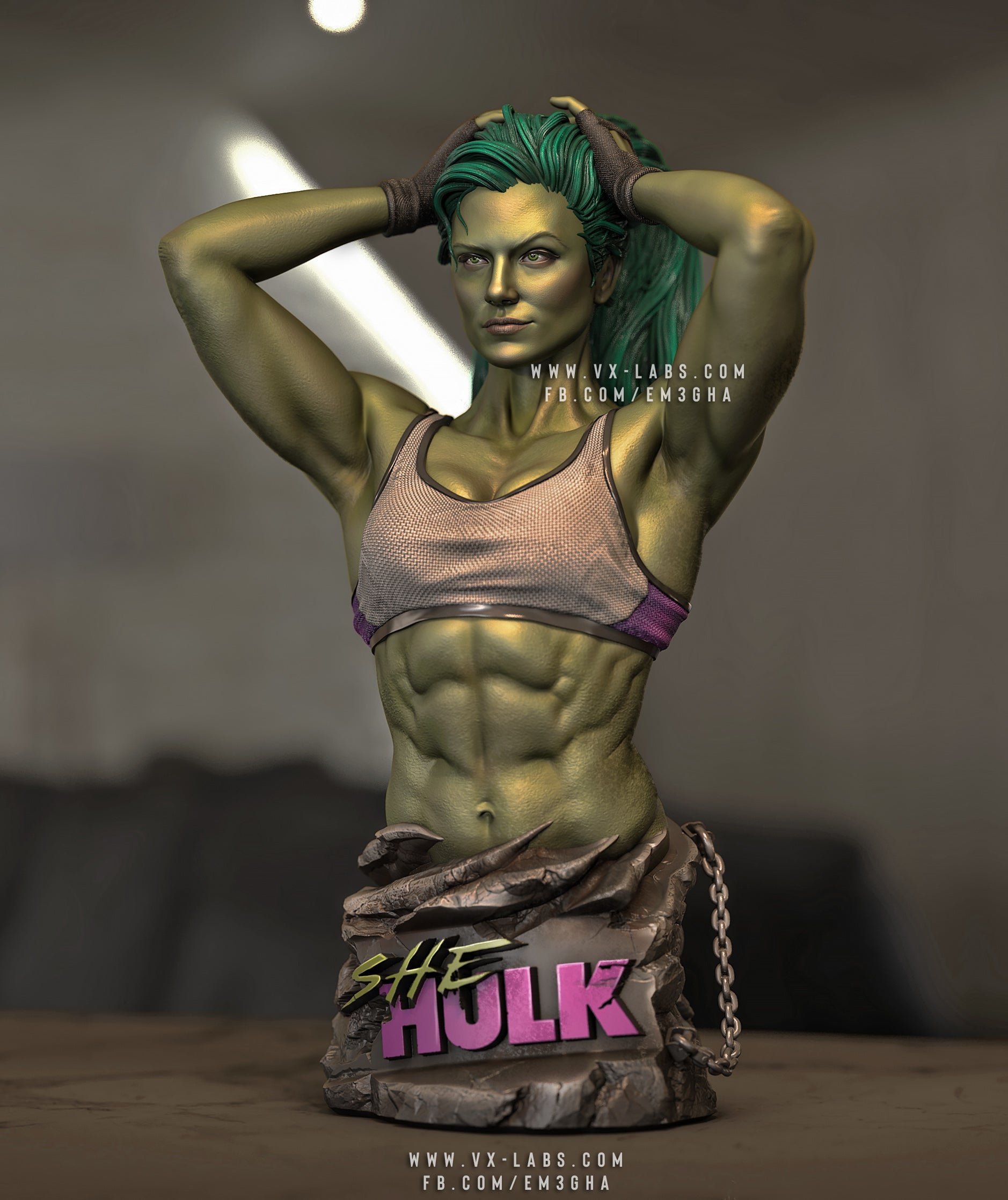 She-Hulk Bust (Gina Carano)