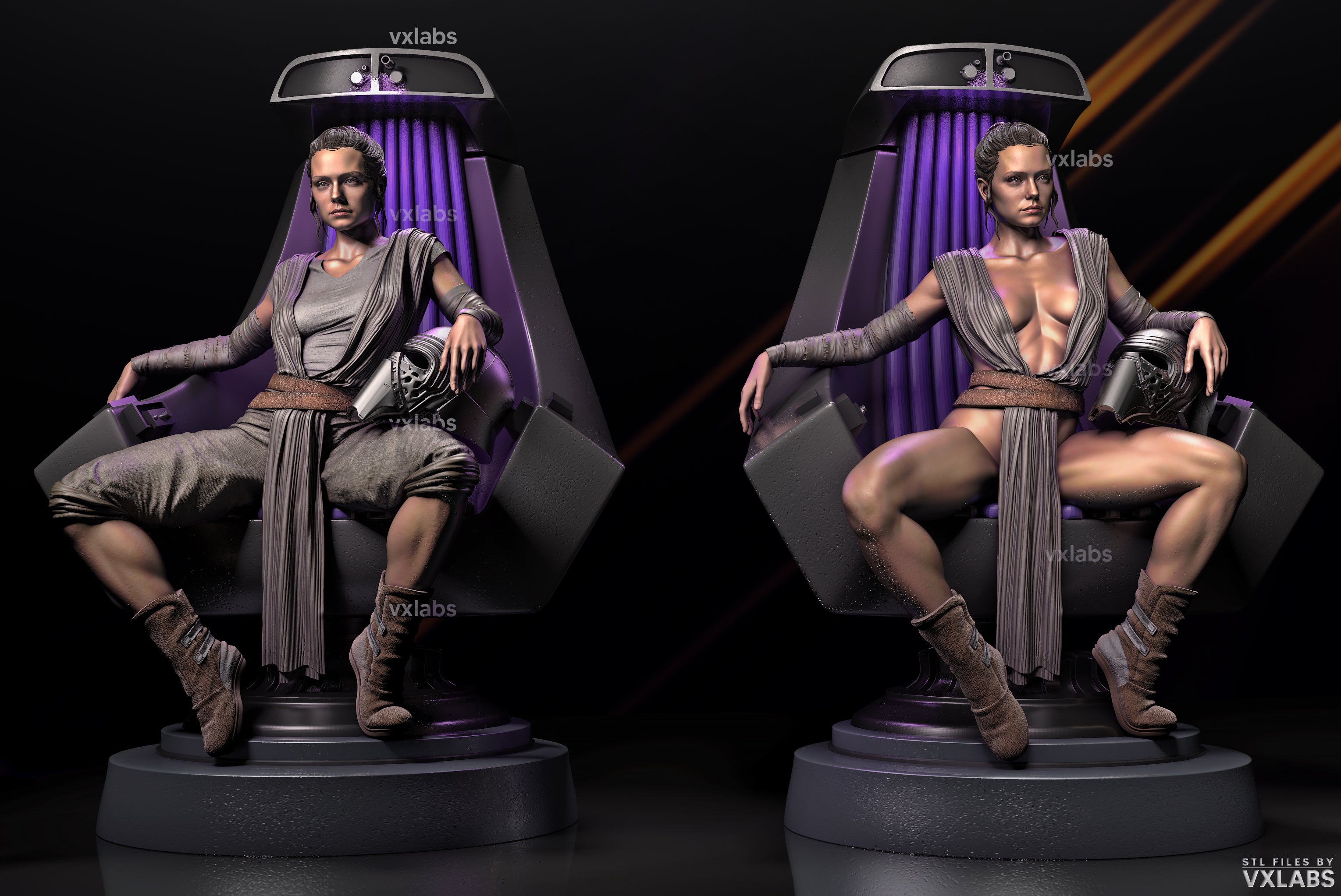 Rey Skywalker VXLabs Art Rey Skywalker VXLabs Art