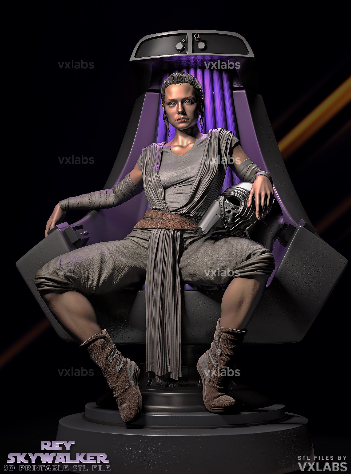 Rey Skywalker VXLabs Art Rey Skywalker VXLabs Art